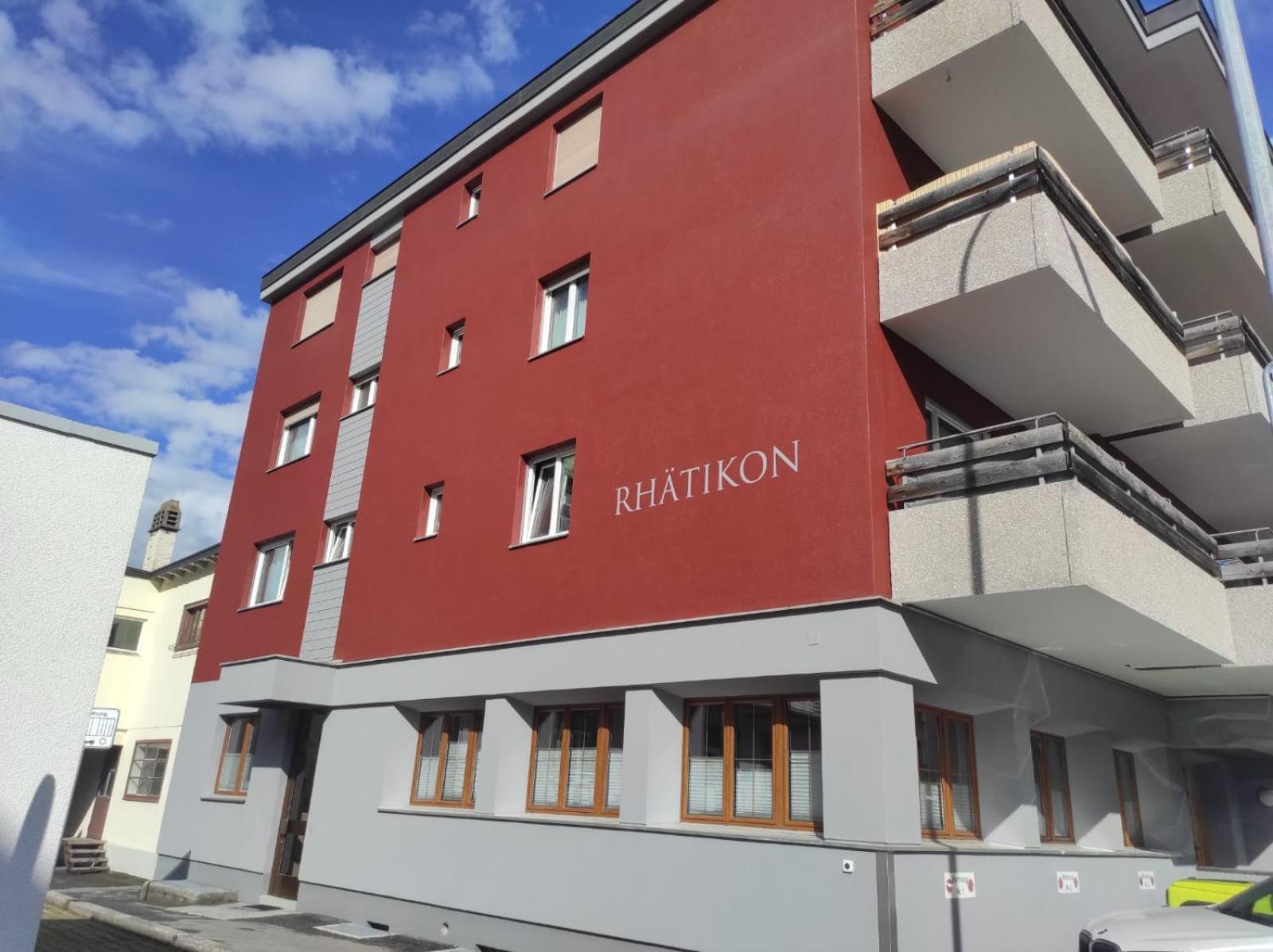 Apartamento Haus Rhaetikon 1. Og, Links Davos Exterior foto